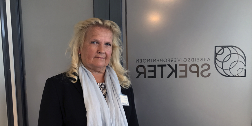 Portrett av Lizzie Ruud Thorkildsen, leder i YS Spekter