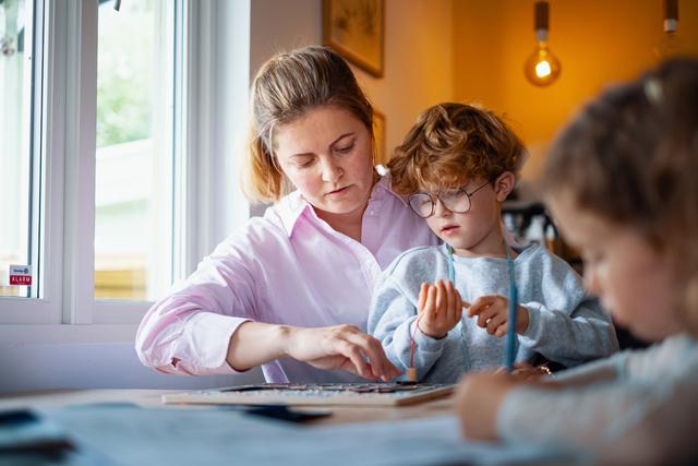 family mother children life home