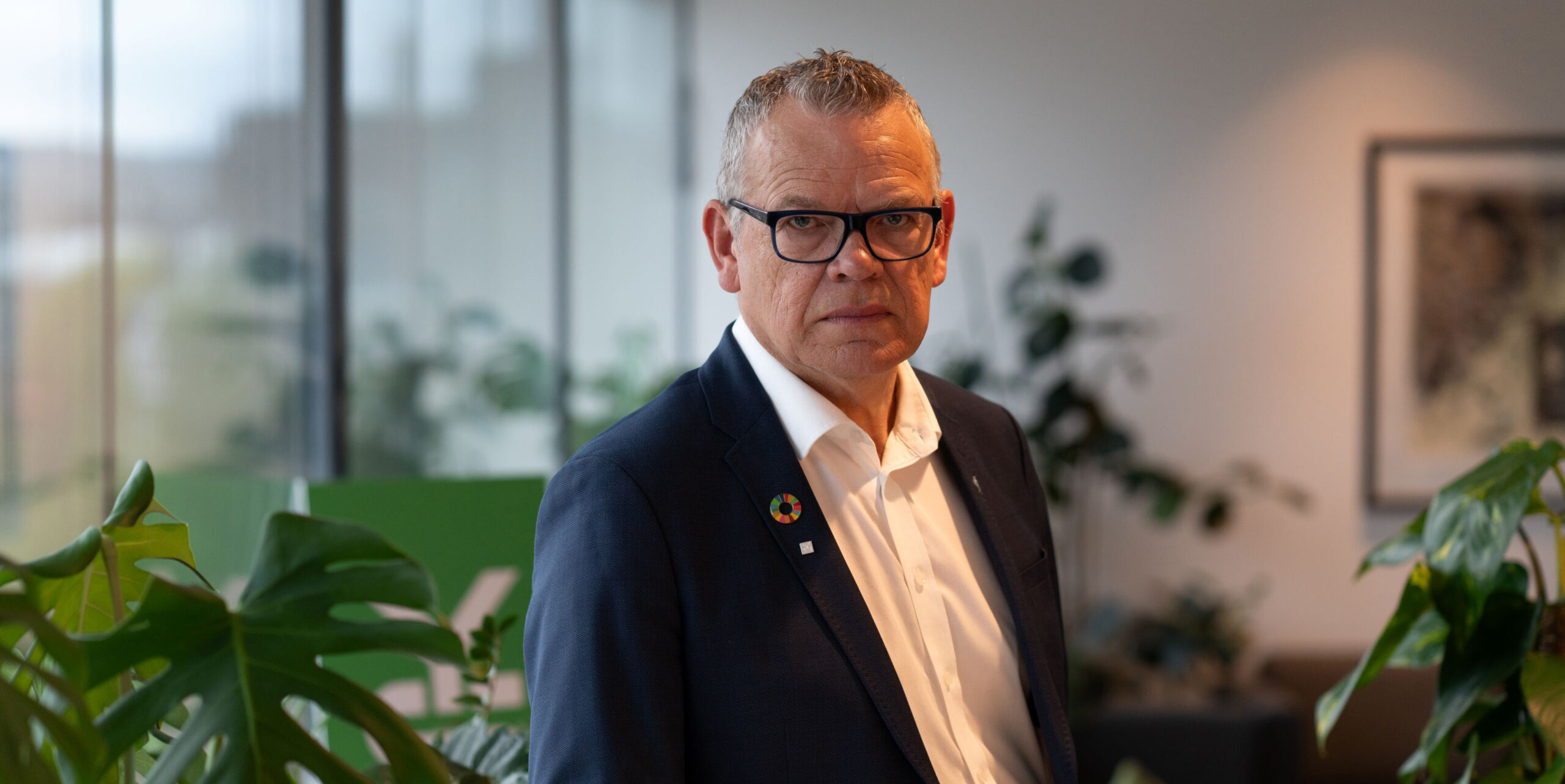 Leder i YS Kommune, Trond Ellefsen, varsler varsler streik i åtte kommuner og ett fylke. Foto: Martin Müller