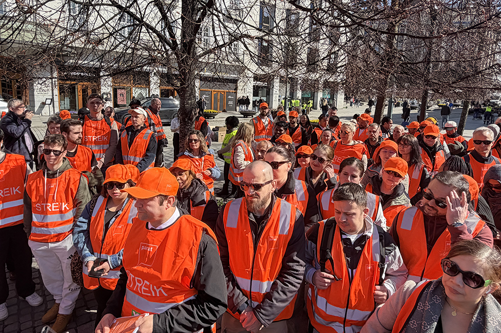 Vis solidaritet med de streikende!