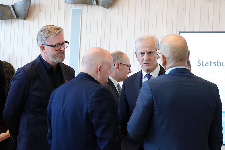 Statsbudsjettet opp til diskusjon med lederne i arbeidslivet